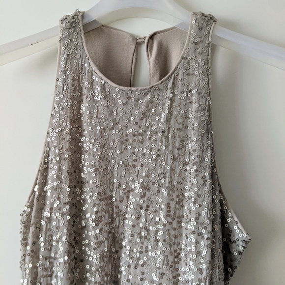 Sequin gold dress - Picture 2 of 6